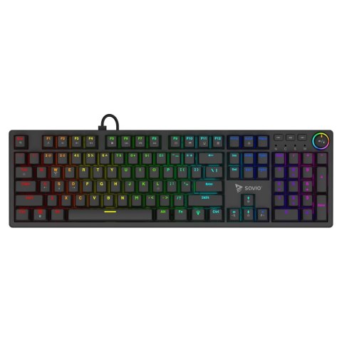 SAVIO SAVIO KLAWIATURA MECHANICZNA STYX OUTEMU BROWN HOT SWAP RGB