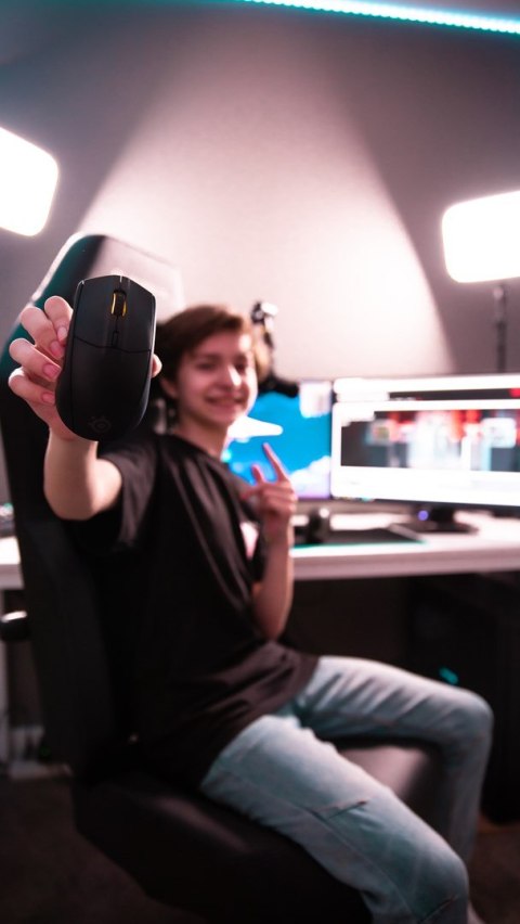 SteelSeries Mysz SteelSeries Rival 3 Wireless Gen 2 Aqua