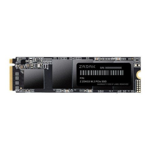 Apacer Dysk SSD Apacer ZADAK ZDKG3 1TB M.2 PCIe NVMe Gen3x4 2280 (3000/2000 MB/s) 3D NAND