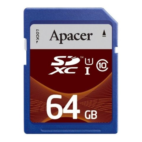 Apacer Karta pamięci SDXC Apacer 64GB Class 10 U1