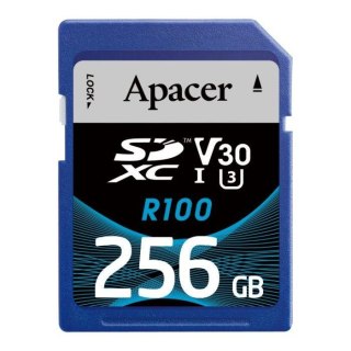 Apacer Karta pamięci SDXC Apacer R100 256GB (100/80 MB/s) Class 10 UHS-I U3 V30