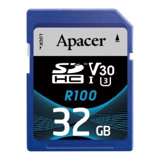 Apacer Karta pamięci SDHC Apacer R100 32GB (100/80 MB/s) Class 10 UHS-I U3 V30