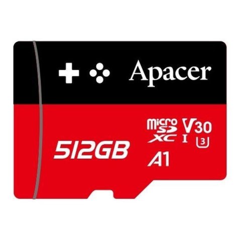 Apacer Karta pamięci microSDXC Apacer Gaming 512GB (100/80 MB/s) Class 10 UHS-I U3 V30 A1