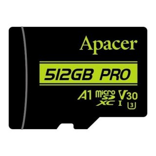 Apacer Karta pamięci microSDXC Apacer Professional 512GB (100/80 MB/s) Class 10 UHS-I U1 V30 A1 BULK