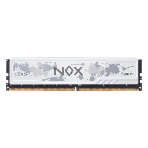 Apacer Pamięć DDR5 Apacer NOX 32GB (2x16GB) 6200MHz CL40 1,35V Biała XMP