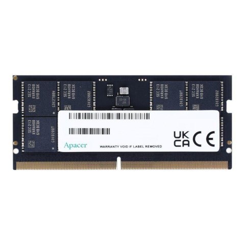 Apacer Pamięć SODIMM DDR5 Apacer 8GB (1x8GB) 4800MHz CL40 1,1V