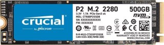 Crucial Dysk SSD Crucial P2 500GB M.2 PCIe NVMe 2280 (2300/940MB/s)