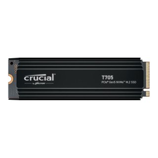 Crucial Dysk SSD Crucial T705 4TB M.2 PCIe 5.0 x4 NVMe 2.0 2280 (14100/12600MB/s) z radiatorem