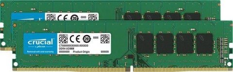 Crucial Pamięć DDR4 Crucial 16GB (2x8GB) 2400MHz CL17 SRx8 Unbuffered