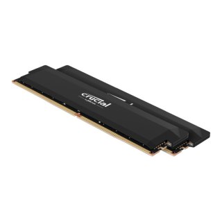 Crucial Pamięć DDR5 Crucial Pro OC Gaming Memory 32GB (2x16GB) 6400MHz CL38 1,35V Black