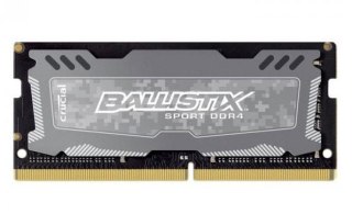 Crucial Pamięć SODIMM DDR4 Crucial Ballistix Sport LT 16GB (1x16GB) 2400MHz CL16 1,2V SRx8
