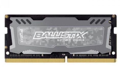 Crucial Pamięć SODIMM DDR4 Crucial Ballistix Sport LT 16GB (1x16GB) 2400MHz CL16 1,2V SRx8