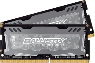 Crucial Pamięć SODIMM DDR4 Crucial Ballistix Sport LT 16GB (2x8GB) 2666MHz CL16 1,2V