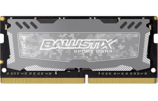 Crucial Pamięć SODIMM DDR4 Crucial Ballistix Sport OC 8GB (1x8GB) 2400MHz CL16 1,2V