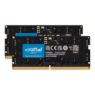 Crucial Pamięć SODIMM DDR5 Crucial 48GB (2x24GB) 5600MHz CL46 1,1V
