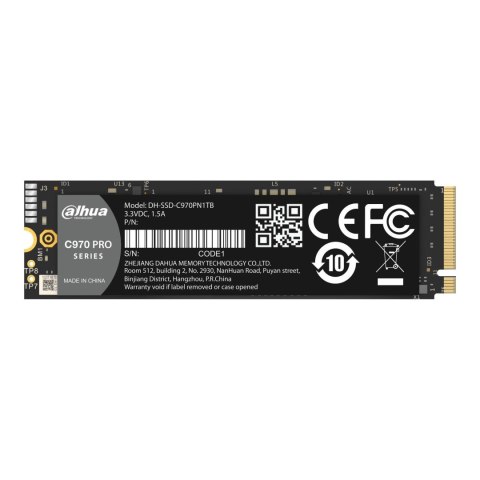 DAHUA Dysk SSD Dahua C970 PRO 1TB M.2 2280 PCIe 4.0 x4 (7070/5280 MB/s) 3D NAND