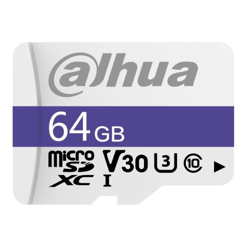 DAHUA Karta pamięci Dahua C100 microSDXC 64GB + Adapter