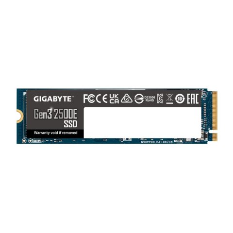 Gigabyte Dysk SSD Gigabyte Gen3 2500E 1TB M.2 2280 NVMe PCIe 3.0 x4 (2400/1800 MB/s) 3D NAND