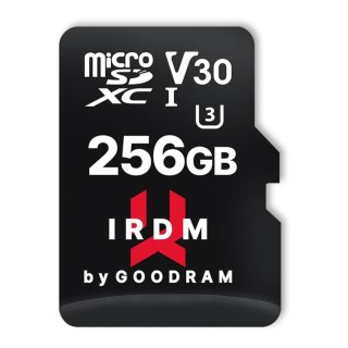 Goodram Karta pamięci microSDXC GOODRAM IRDM 256GB UHS-I U + Adapter
