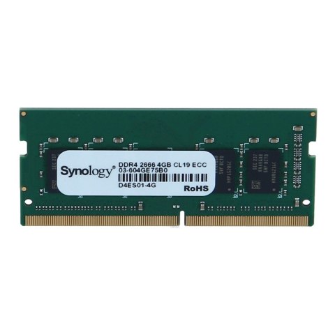 Goodram Pamięć DDR4 GOODRAM 4GB 2666MHz ECC SODIMM Synology Compatible CL19 1,2V