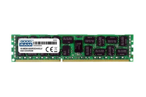 Goodram Pamięć serwerowa GOODRAM 4GB 1600MHz DDR3 REG ECC
