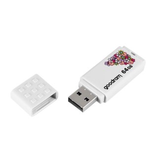 Goodram Pendrive GOODRAM 64GB UME2-SPRING WHITE USB 2.0