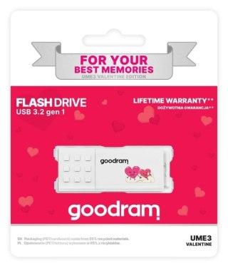 Goodram Pendrive GOODRAM VALENTINE UME3 16GB USB 3.2 Gen 1