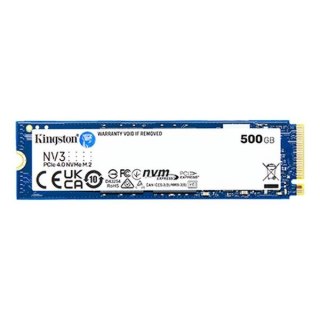 Kingston Dysk SSD Kingston NV3 M.2 2280 PCIe 4.0x4 NVMe 500GB (5000/3000MB/s)