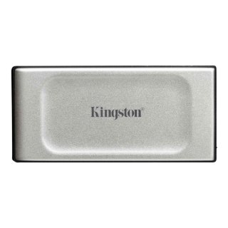 Kingston Dysk zewnętrzny SSD Kingston XS2000 500GB USB 3.2 Gen 2x2 (2000/2000 MB/s) srebrno-czarny