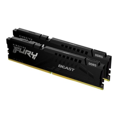 Kingston Pamięć DDR5 Kingston FURY Beast 32GB (2x16GB) 5600MHz CL36 1,25V Black EXPO