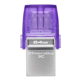 Kingston Pendrive Kingston DataTraveler microDuo 3C 64GB 200MB/S DUAL USB-A + USB-C 3.2 Gen 1