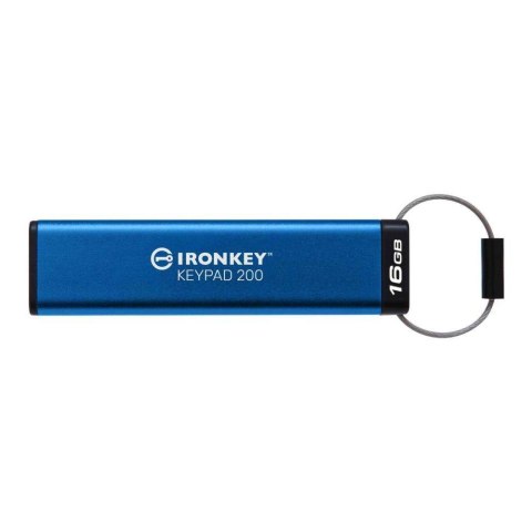 Kingston Pendrive Kingston IronKey Keypad 200 16GB USB 3.2 Gen 1