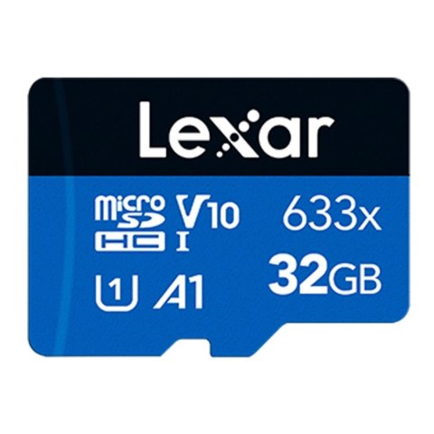 Lexar Karta pamięci Lexar microSDHC High-Performance 633x 32GB V10 UHS-I U1 A1 100/10MB/s