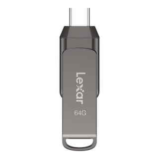 Lexar Pendrive Lexar JumpDrive D400 64GB USB 3.2 Gen1 Type-C 130MB/s srebrny