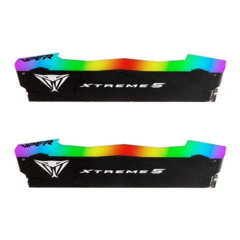 Patriot Memory Pamięć DDR5 Patriot Viper Xtreme 5 RGB 48GB (2x24GB) 8000 MHz CL38 1,45V Intel XMP 3.0