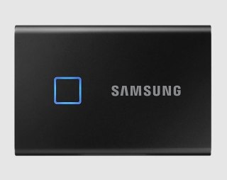 SAMSUNG Dysk SSD zewnętrzny Samsung T7 Portable Touch 1TB (1050/1000 MB/s) USB 3.1 Black