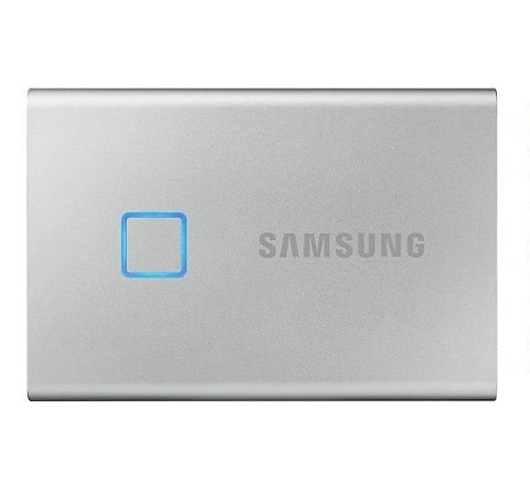 SAMSUNG Dysk SSD zewnętrzny Samsung T7 Portable Touch 500GB (1050/1000 MB/s) USB 3.1 Silver