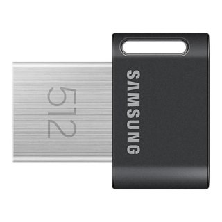 SAMSUNG Pendrive Samsung FIT Plus 512GB USB 3.1 Flash Drive 400MB/s Gray