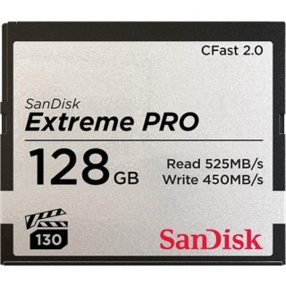 Sandisk Karta pamięci Compactflash SanDisk Extreme PRO 128GB 525/450 MB/s CFAST 2.0