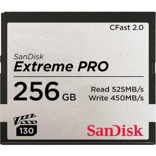 Sandisk Karta pamięci Compactflash SanDisk Extreme PRO 256GB 525/450 MB/s CFAST 2.0