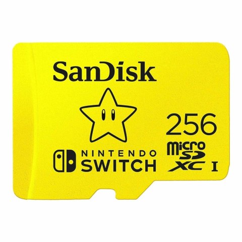 Sandisk Karta pamięci MicroSDXC SanDisk Nintendo Switch 256GB 100/90 MB/s V30 UHS-I U3