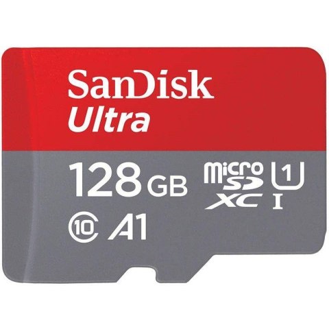 Sandisk Karta pamięci MicroSDHC SanDisk ULTRA ANDROID 128GB 120MB/s UHS-I Class 10 + adapter