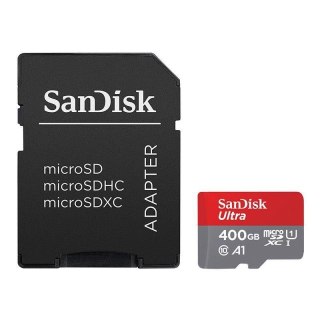 Sandisk Karta pamięci MicroSDHC SanDisk ULTRA ANDROID 400GB 120MB/s UHS-I Class 10 + adapter