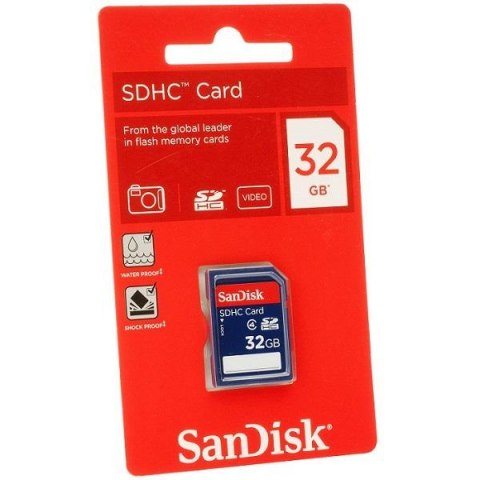 Sandisk Karta pamięci SDHC SanDisk 32GB Class4