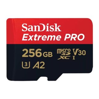Sandisk Karta pamięci microSDXC SanDisk Extreme Pro 256GB 200/140MB/s A2 V30 UHS-I U3
