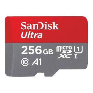 Sandisk Karta pamięci microSDXC SanDisk Ultra 256GB 150MB/s UHS-I A1 U1 C10 + adapter