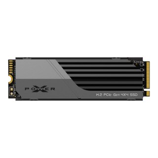 Silicon Power Dysk SSD Silicon Power XS75 2TB M.2 PCIe Gen4x4 NVMe 2280 (7000/6500 MB/s) z radiatorem