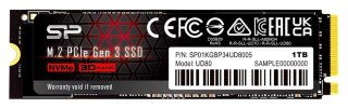 Silicon Power Dysk SSD Silicon Power UD80 1TB M.2 PCIe Gen3x4 NVMe (3400/3000 MB/s)