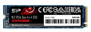 Silicon Power Dysk SSD Silicon Power UD85 500GB M.2 PCIe Gen4x4 NVMe 1.4 (3600/2400 MB/s)