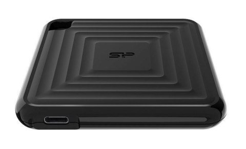 Silicon Power Dysk zewnętrzny SSD Silicon Power PC60 1TB USB-C (540/500 MB/s) czarny